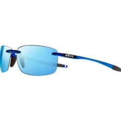 Hot Lunettes de soleil Descend N Crystal Blue Serilium+ Blue Water Polarized Femme Lunettes Femme|Lunettes Polarisées