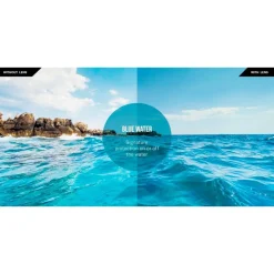 Hot Lunettes de soleil Descend N Crystal Blue Serilium+ Blue Water Polarized Femme Lunettes Femme|Lunettes Polarisées