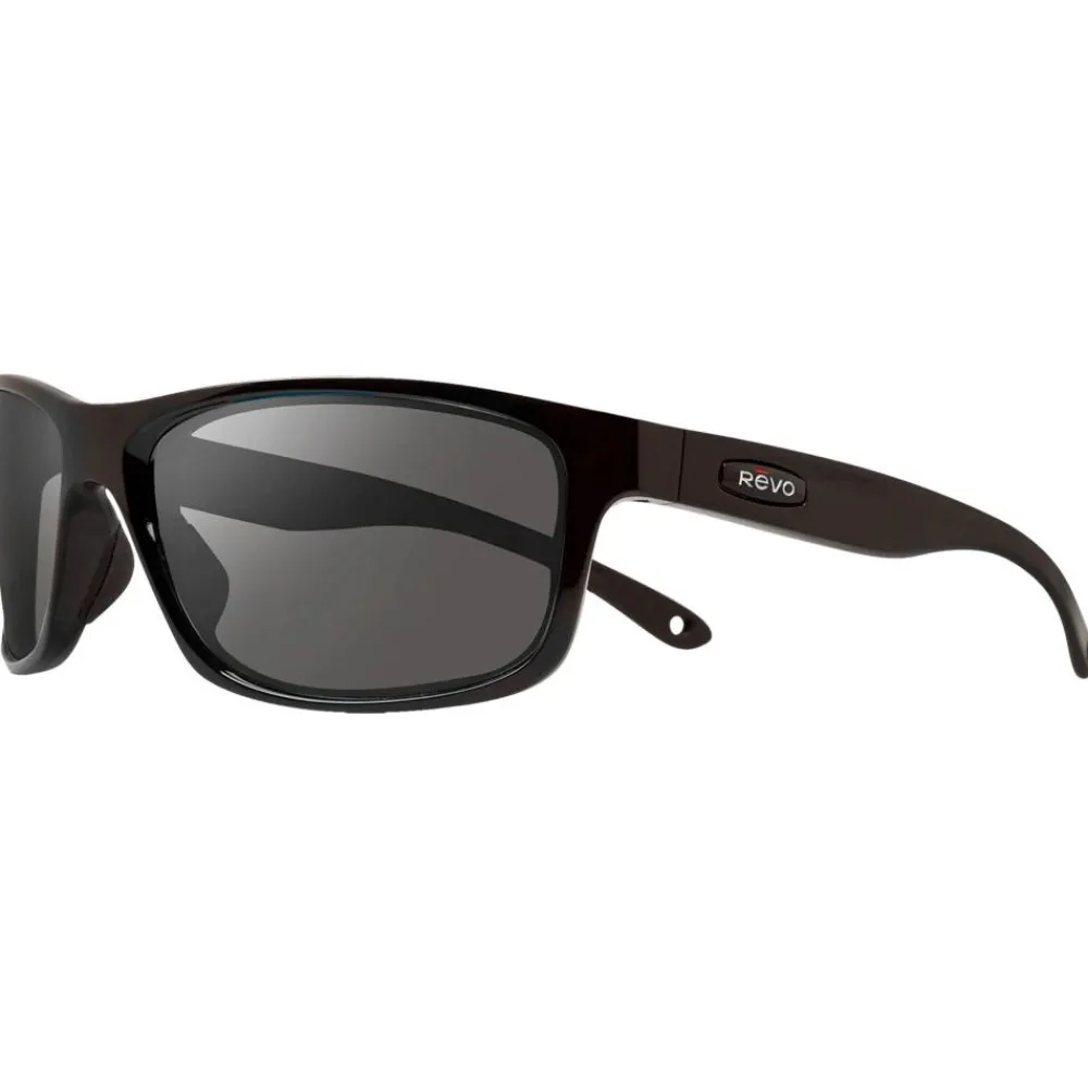 Lunettes Femme|Lunettes Polarisées<Revo Lunettes de soleil Harness Matte Black Serilium Graphite Polarized