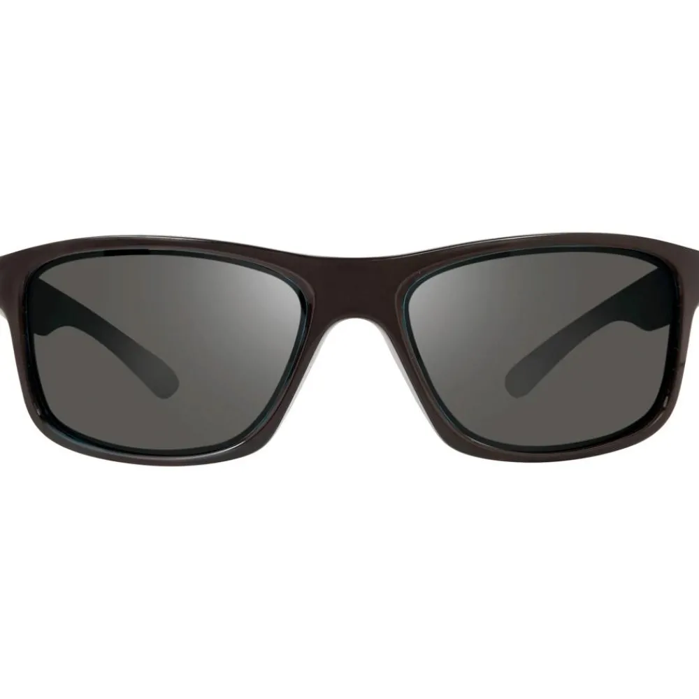 Lunettes Femme|Lunettes Polarisées<Revo Lunettes de soleil Harness Matte Black Serilium Graphite Polarized
