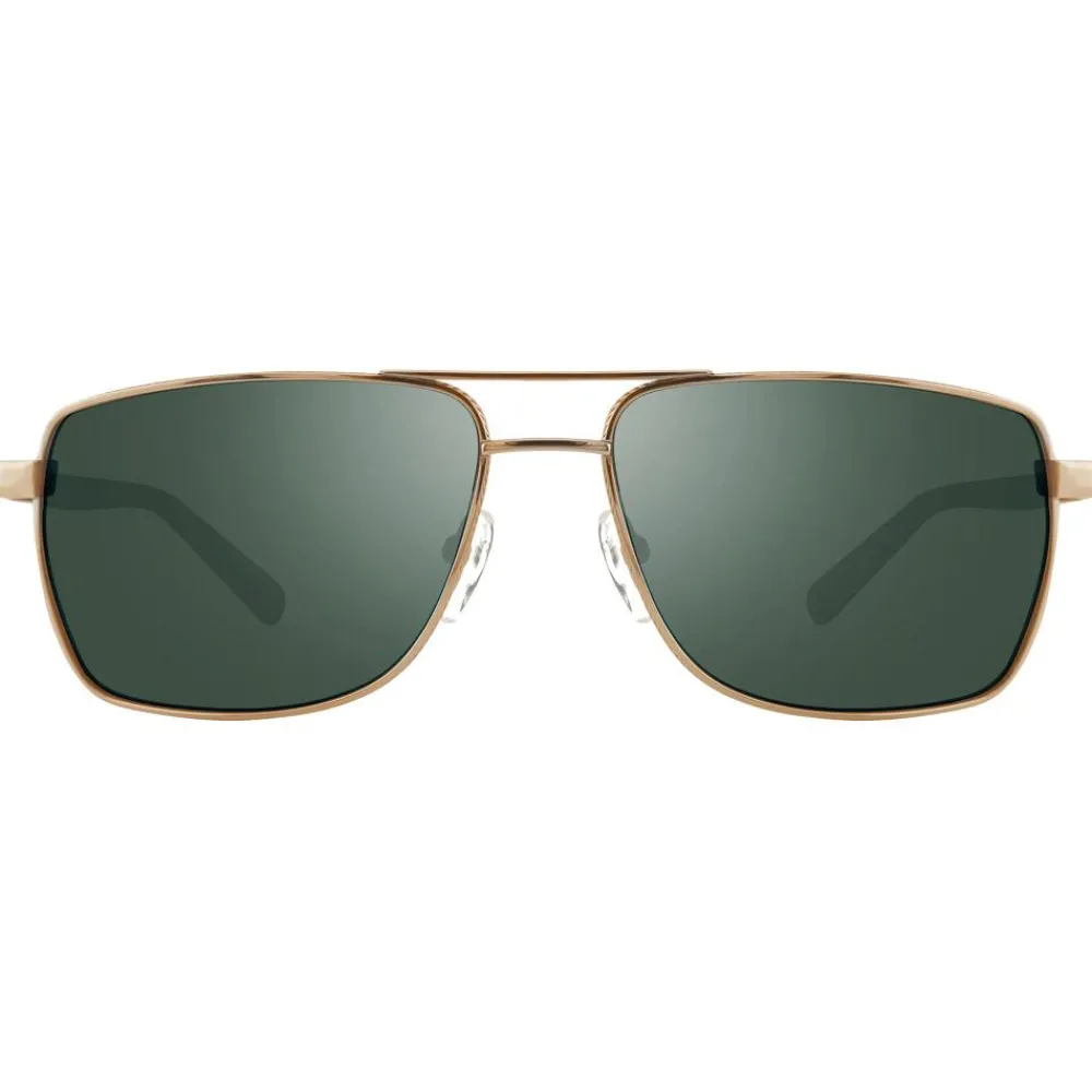 Hot Lunettes de soleil Ray Gold Crystal Smoke Green Polarized Femme Lunettes Femme|Lunettes Polarisées