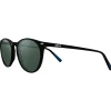 Lunettes de soleil Sierra Black Crystal Smoke Green Polarized Femme Lunettes Femme|Lunettes Polarisées