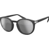 Lunettes Femme|Lunettes Polarisées<Scott Lunettes de soleil Riff Black Matt Grey Eco Polarized