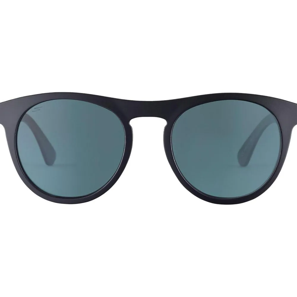 Lunettes de soleil Kingman Matte Black Saturn Polarized Petrol Blue Lunettes Photochromiques|Lunettes Polarisées