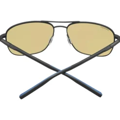 Sale Lunettes de soleil Spello Matte Black Mineral Polarized 555nm Blue Femme Lunettes Photochromiques|Lunettes Femme