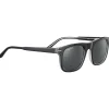 Online Lunettes de soleil Charlton Shiny Black Polarized Smoke Lunettes Photochromiques|Lunettes Polarisées
