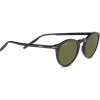 Clearance Lunettes de soleil Raffaele Shiny Black Polarized 555nm Femme Lunettes Photochromiques|Lunettes Femme