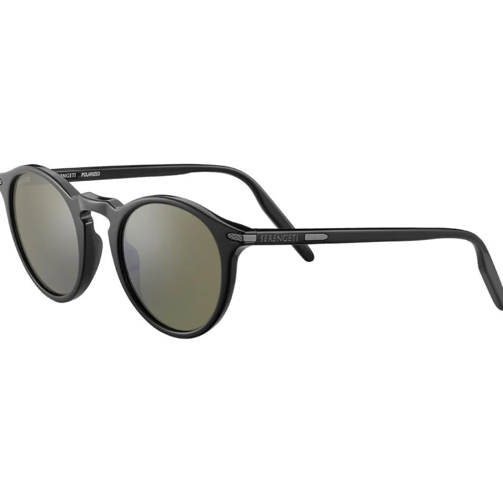 Clearance Lunettes de soleil Raffaele Shiny Black Polarized 555nm Femme Lunettes Photochromiques|Lunettes Femme