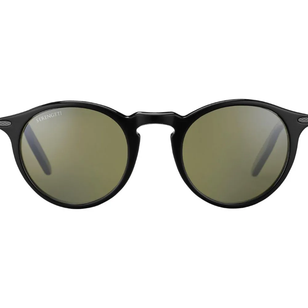 Clearance Lunettes de soleil Raffaele Shiny Black Polarized 555nm Femme Lunettes Photochromiques|Lunettes Femme