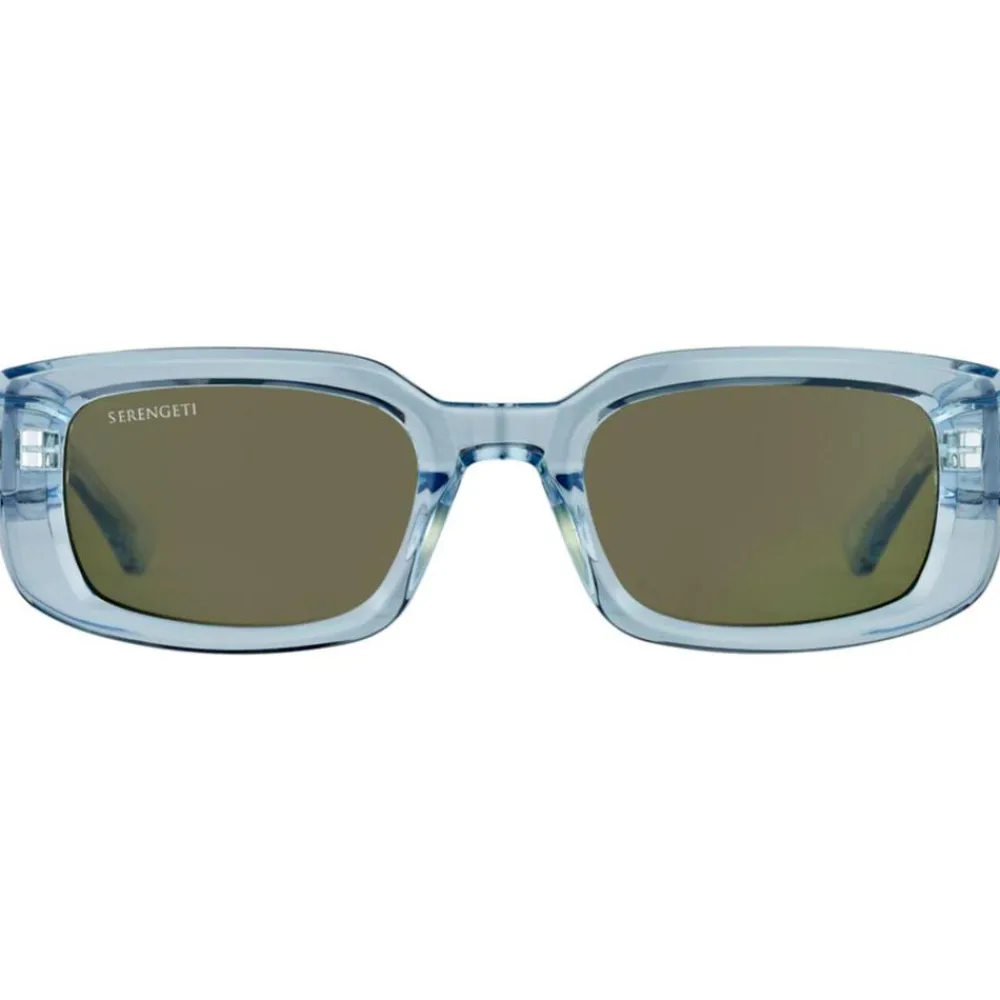New Lunettes de soleil Nicholson Shiny Crystal Blue Mineral Polarized 555nm Femme Lunettes Photochromiques|Lunettes Femme