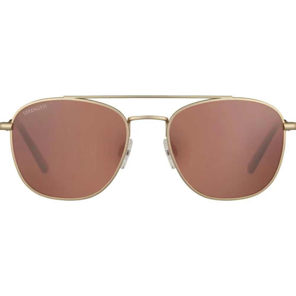 Clearance Lunettes de soleil Carroll Matte Light Gold Polarized Drivers Lunettes Photochromiques|Lunettes Polarisées