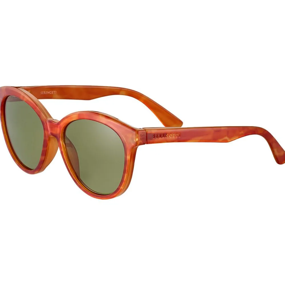 Lunettes Photochromiques|Lunettes Femme<Serengeti Lunettes de soleil Endee Shiny Milky Vintage Tortoise Saturn 555nm