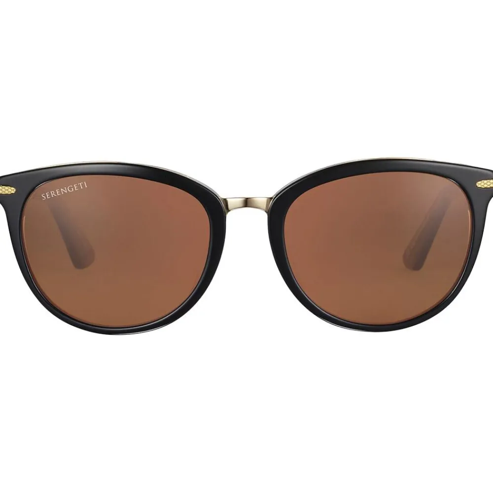 Outlet Lunettes de soleil Jodie Shiny Black Light Gold Drivers Femme Lunettes Photochromiques|Lunettes Femme