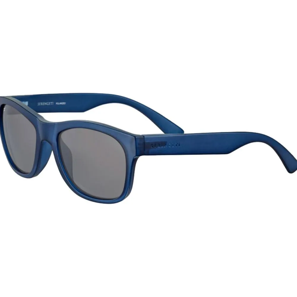 Lunettes Photochromiques|Lunettes Polarisées<Serengeti Lunettes de soleil Chandler Matte Crystal Blue Saturn Polarized Smoke