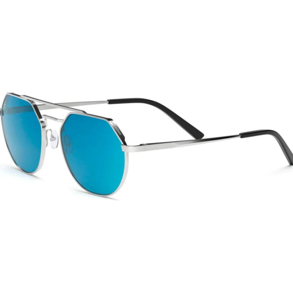 Best Lunettes de soleil Shelby Shiny Silver Spirit Polarized 555nm Blue Femme Lunettes Polarisées|Lunettes Photochromiques