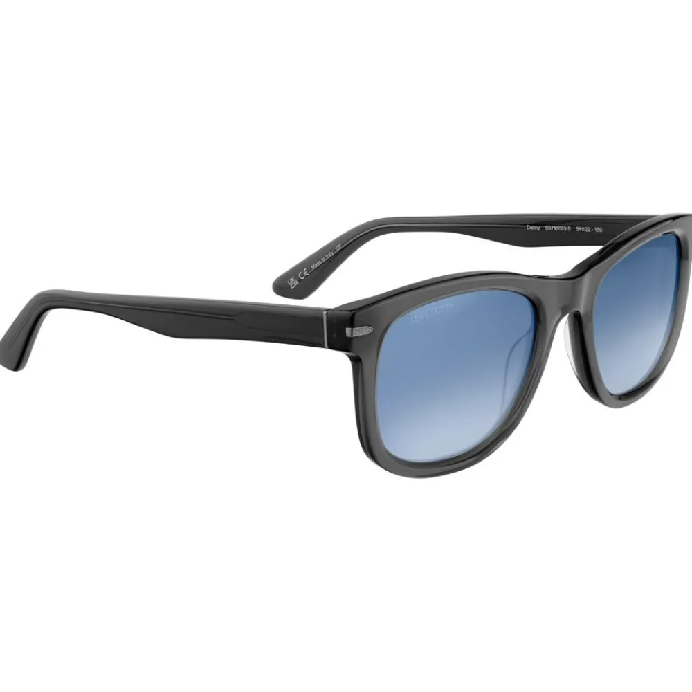 Lunettes Photochromiques|Lunettes Femme<Serengeti Lunettes de soleil Danny Shiny Translucent Grey Mineral Polarized Blue Gradient