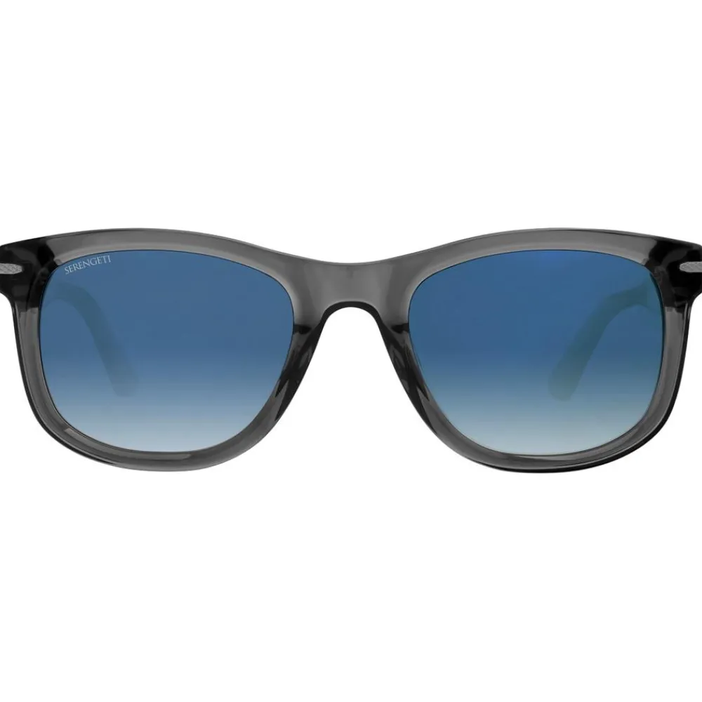 Lunettes Photochromiques|Lunettes Femme<Serengeti Lunettes de soleil Danny Shiny Translucent Grey Mineral Polarized Blue Gradient