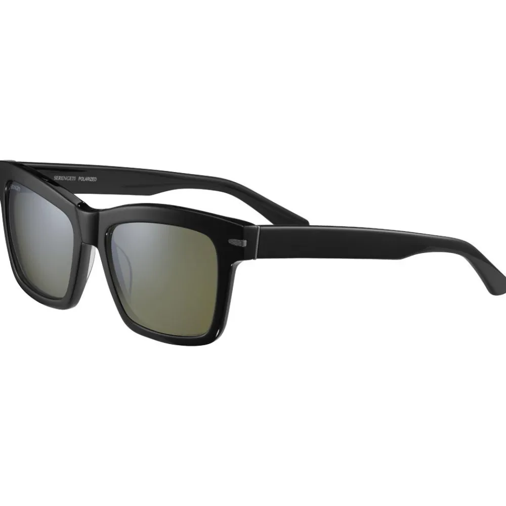 Lunettes Photochromiques|Lunettes Femme<Serengeti Lunettes de soleil Winona Shiny Black Mineral Mineral Polarized 555Nm