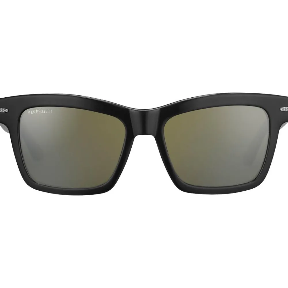 Lunettes Photochromiques|Lunettes Femme<Serengeti Lunettes de soleil Winona Shiny Black Mineral Mineral Polarized 555Nm