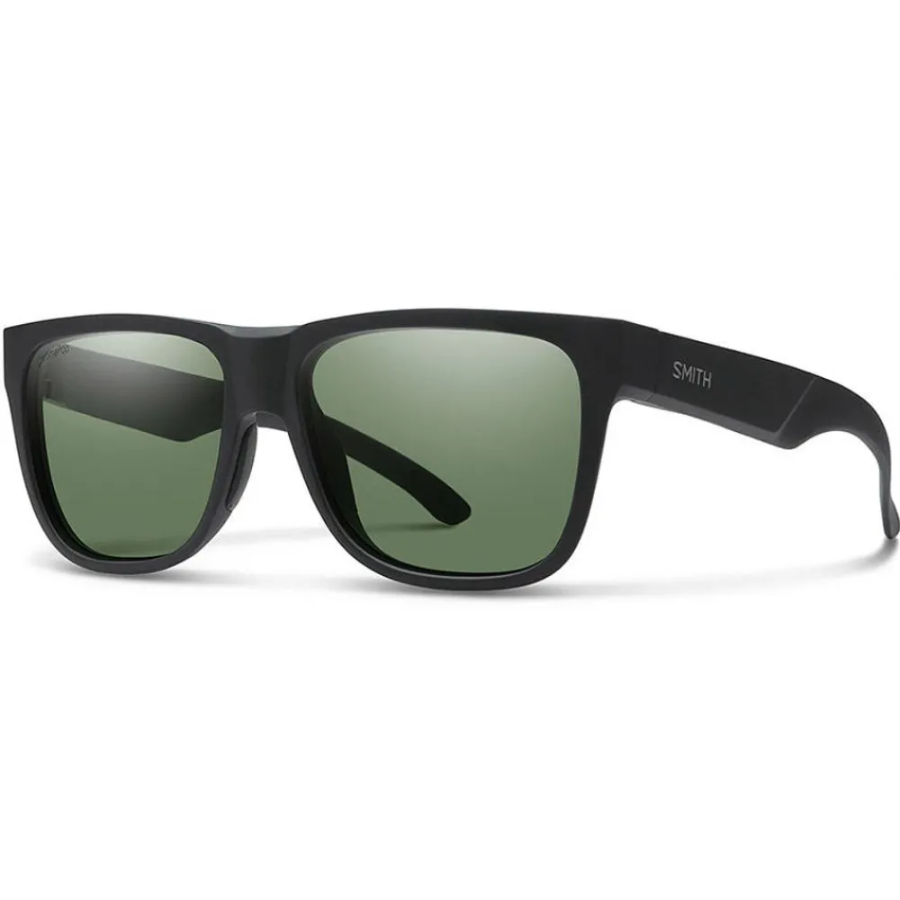 Outlet Lunettes de soleil Lowdown 2 Matte Black ChromaPop Polarized Gray Green Lunettes Polarisées