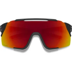 Lunettes Trail|Lunettes Trail-Running<Smith Lunettes de soleil Attack Mag Mtb Matte Black Chromapop Red Mirror