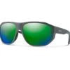 Lunettes Femme|Lunettes Polarisées<Smith Lunettes de soleil Outrigger Matte Slate Chromapop Polarized Green Mirror