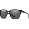 Lunettes Femme|Lunettes Polarisées<Smith Lunettes de soleil Shoutout Core Matte Black Polarized Gray