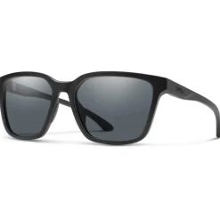 Lunettes Femme|Lunettes Polarisées<Smith Lunettes de soleil Shoutout Core Matte Black Polarized Gray