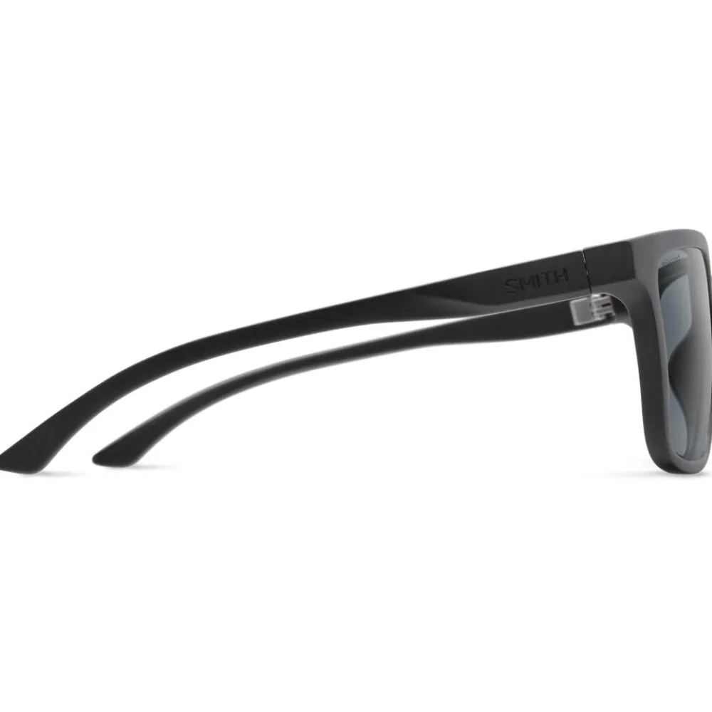Lunettes Femme|Lunettes Polarisées<Smith Lunettes de soleil Shoutout Core Matte Black Polarized Gray