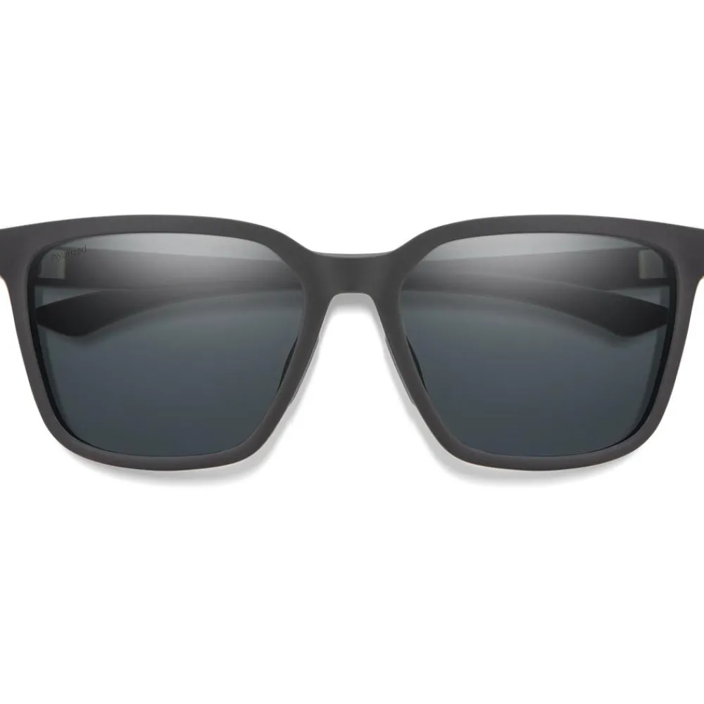 Lunettes Femme|Lunettes Polarisées<Smith Lunettes de soleil Shoutout Core Matte Black Polarized Gray