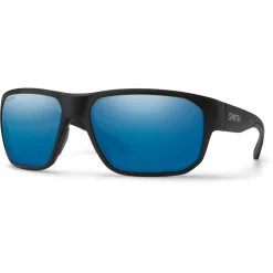 Lunettes Femme|Lunettes Polarisées<Smith Lunettes de soleil Arvo Matte Black Chromapop Polarized Blue Mirror