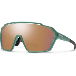 New Lunettes de soleil Shift Mag Alpine Green Chromapop Rose Gold Mirror Femme Lunettes Trail|Lunettes Trail-Running