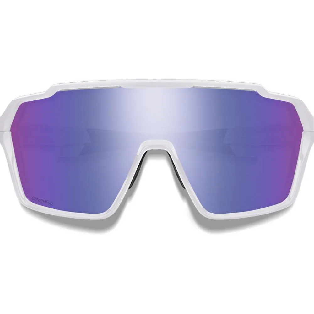 Lunettes Trail|Lunettes Trail-Running<Smith Lunettes de soleil Shift XL Mag White Chromapop Violet Mirror