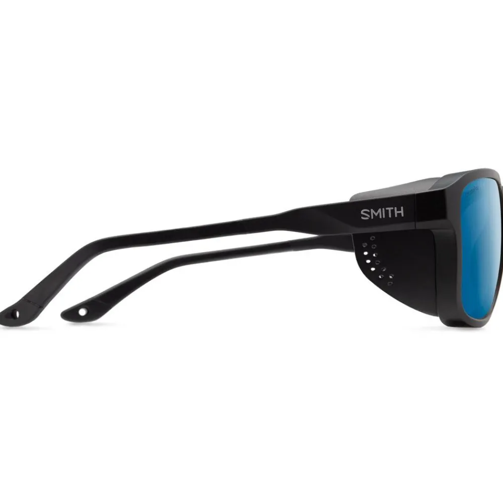 Hot Lunettes de soleil Embark Matte Black Chromapop Polarized Blue Mirror Femme Lunettes Femme|Lunettes Polarisées