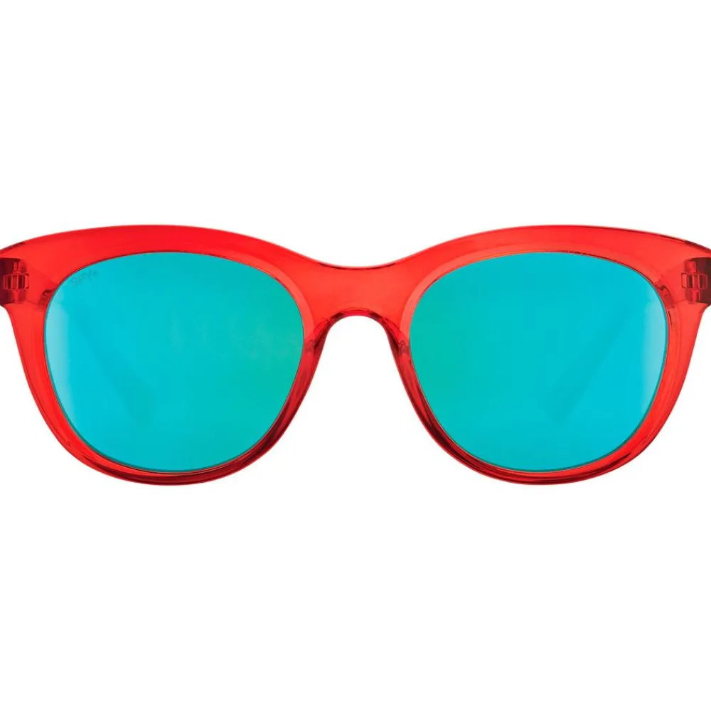 Online Lunettes de soleil Boundless Translucent Red Bronze Light Blue Spectra Mirror Femme Lunettes Femme