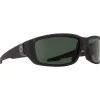 Lunettes Polarisées|Lunettes Femme<Spy Lunettes de soleil Dirty Mo Soft Matte Black Happy Gray Green Polar