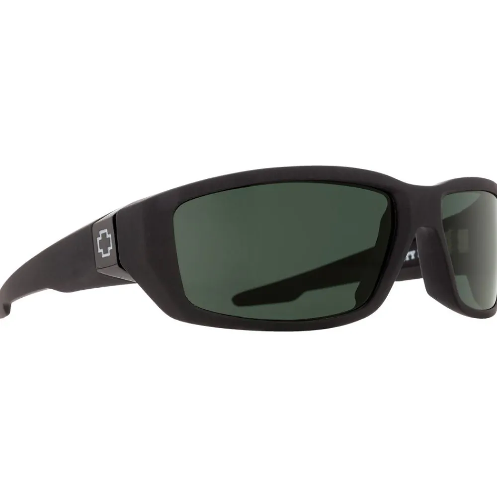 Lunettes Polarisées|Lunettes Femme<Spy Lunettes de soleil Dirty Mo Soft Matte Black Happy Gray Green Polar