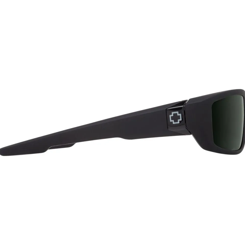 Lunettes Polarisées|Lunettes Femme<Spy Lunettes de soleil Dirty Mo Soft Matte Black Happy Gray Green Polar