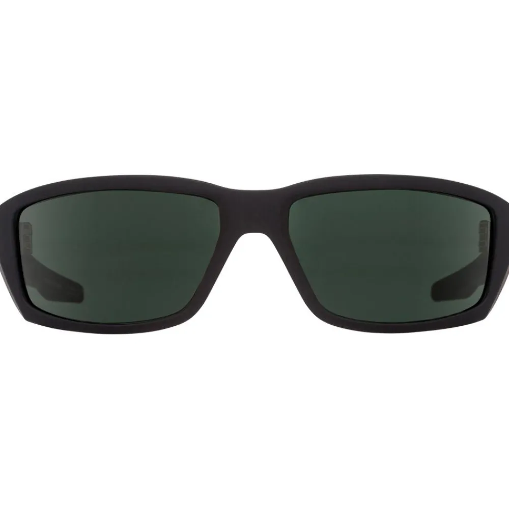 Lunettes Polarisées|Lunettes Femme<Spy Lunettes de soleil Dirty Mo Soft Matte Black Happy Gray Green Polar