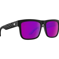 Hot Lunettes de soleil Discord Slayco Matte Black Viper Happy Bronze Purple Spectra Femme Lunettes Femme