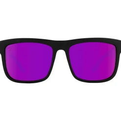 Hot Lunettes de soleil Discord Slayco Matte Black Viper Happy Bronze Purple Spectra Femme Lunettes Femme