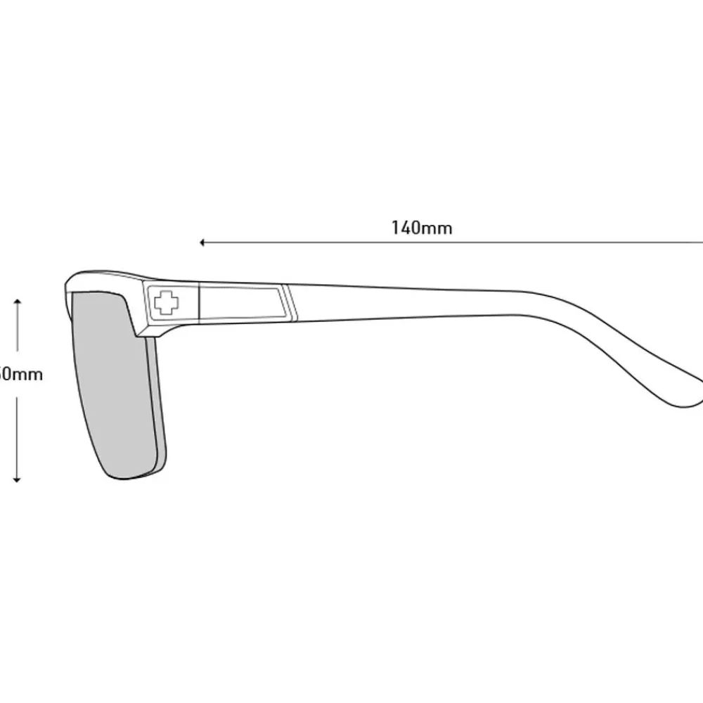 Lunettes Femme<Spy Lunettes de soleil Flynn 50/50 Matte Blue Matte White Happy Gray Green Blue Mirror