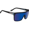 Hot Lunettes de soleil Flynn Soft Matte Black Happy Bronze Dark Blue Mirror Femme Lunettes Femme