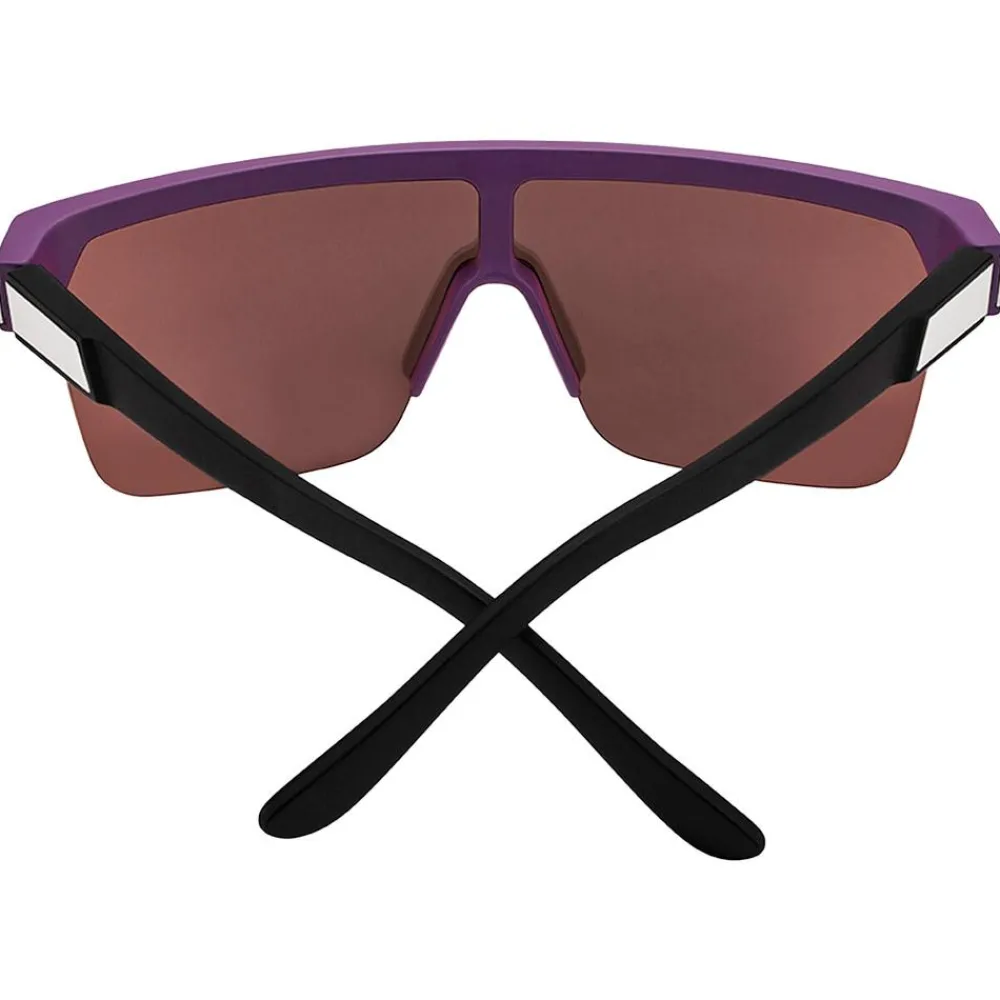Hot Lunettes de soleil Flynn 50/50 Matte Purple Matte Black Happy Bronze Platinum Mirror Femme Lunettes Femme