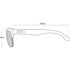 Lunettes Femme<Spy Lunettes de soleil Helm 50/50 Black Happy Gray Green