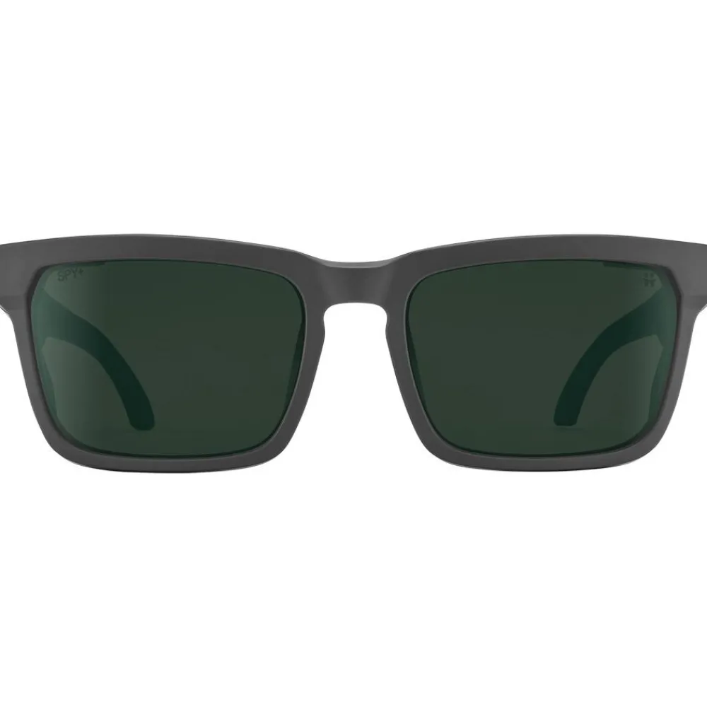 Lunettes Femme|Lunettes Homme<Spy Lunettes de soleil Helm Tech Matte Dark Gray Happy Gray Green