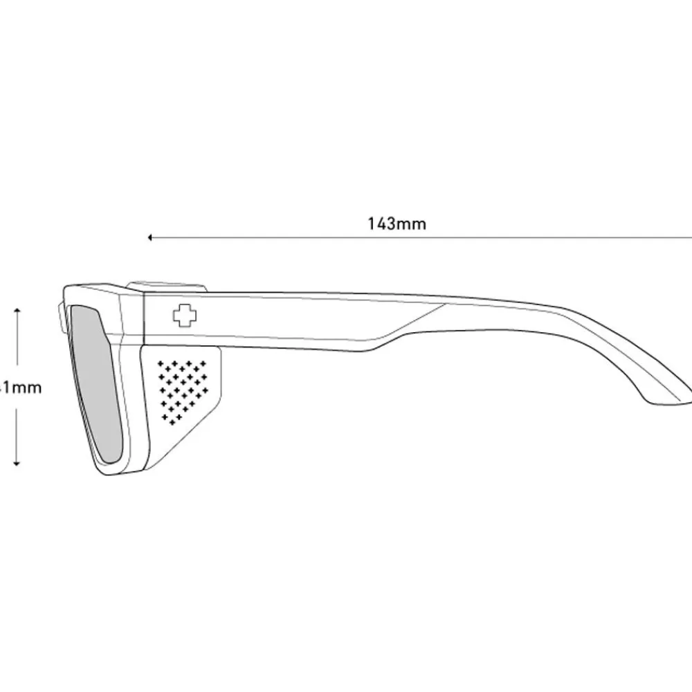 Lunettes Femme|Lunettes Homme<Spy Lunettes de soleil Helm Tech Matte Dark Gray Happy Gray Green