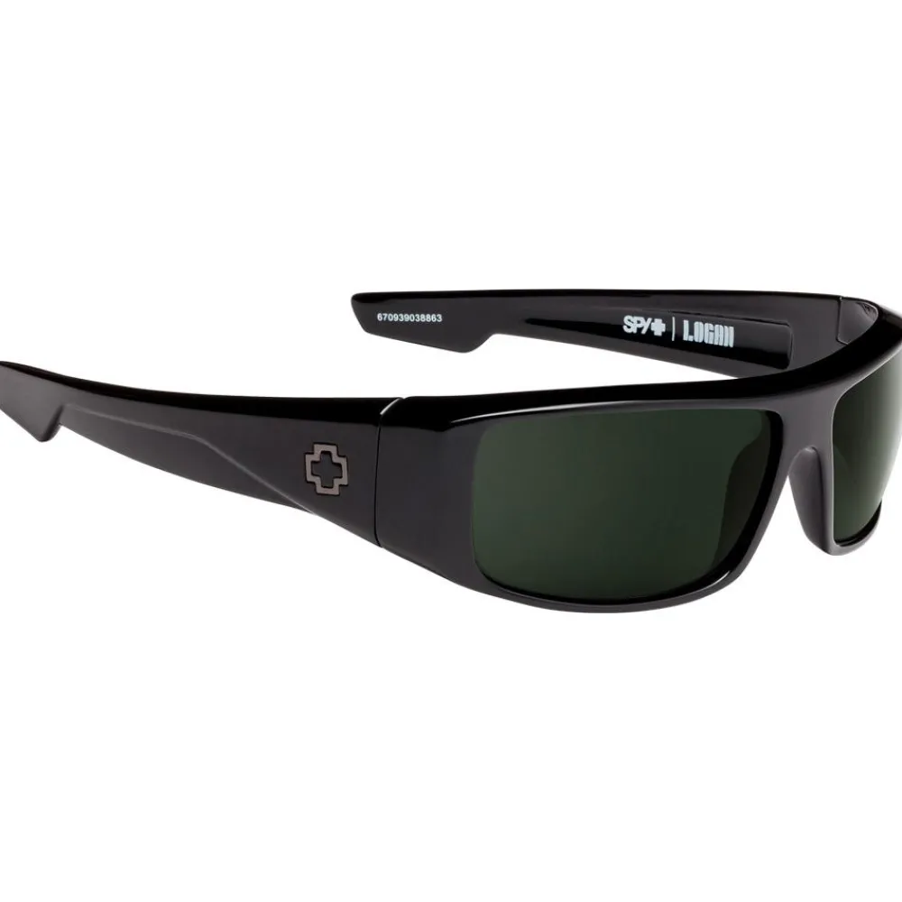 Lunettes Femme|Lunettes Polarisées<Spy Lunettes de soleil Logan Black Happy Gray Green Polar