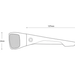 Lunettes Femme|Lunettes Polarisées<Spy Lunettes de soleil Logan Black Happy Gray Green Polar