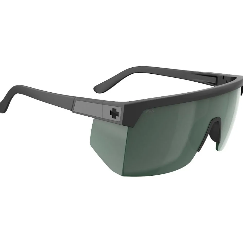 New Lunettes de soleil Super Flynn Matte Black Happy Gray Green Femme Lunettes Femme